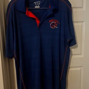 Blue Boise State Polo Shirt